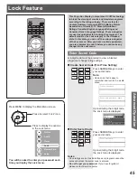 Preview for 45 page of Panasonic PT-52LCX35-B Operating Operating Instructions Manual