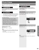 Preview for 49 page of Panasonic PT-52LCX35-B Operating Operating Instructions Manual