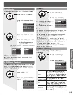 Preview for 55 page of Panasonic PT-52LCX35-B Operating Operating Instructions Manual