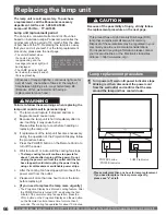 Preview for 66 page of Panasonic PT-52LCX35-B Operating Operating Instructions Manual