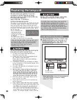 Предварительный просмотр 66 страницы Panasonic PT-52LCX65-K Operating Instructions Manual