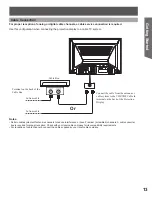 Предварительный просмотр 13 страницы Panasonic PT 52LCX66 Operating Instructions Manual