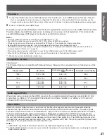 Preview for 21 page of Panasonic PT 52LCX66 Operating Instructions Manual