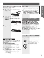 Предварительный просмотр 7 страницы Panasonic PT-56DLX25 Operating Instructions Manual