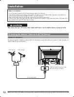 Предварительный просмотр 12 страницы Panasonic PT-56DLX25 Operating Instructions Manual