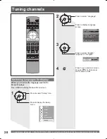 Предварительный просмотр 28 страницы Panasonic PT-56DLX25 Operating Instructions Manual