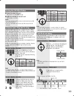 Предварительный просмотр 33 страницы Panasonic PT-56DLX25 Operating Instructions Manual