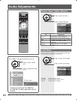 Предварительный просмотр 42 страницы Panasonic PT-56DLX25 Operating Instructions Manual