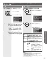 Предварительный просмотр 43 страницы Panasonic PT-56DLX25 Operating Instructions Manual