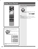 Предварительный просмотр 44 страницы Panasonic PT-56DLX25 Operating Instructions Manual