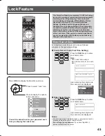 Предварительный просмотр 45 страницы Panasonic PT-56DLX25 Operating Instructions Manual