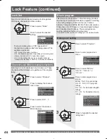 Предварительный просмотр 46 страницы Panasonic PT-56DLX25 Operating Instructions Manual