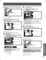 Предварительный просмотр 67 страницы Panasonic PT-56DLX25 Operating Instructions Manual