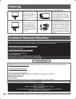 Предварительный просмотр 70 страницы Panasonic PT-56DLX25 Operating Instructions Manual