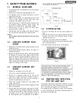 Предварительный просмотр 5 страницы Panasonic PT-56DLX25 Service Manual