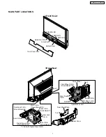 Предварительный просмотр 9 страницы Panasonic PT-56DLX25 Service Manual