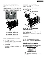 Предварительный просмотр 13 страницы Panasonic PT-56DLX25 Service Manual