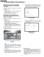 Предварительный просмотр 44 страницы Panasonic PT-56DLX25 Service Manual