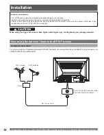 Preview for 12 page of Panasonic PT 56DLX76 Operating Instructions Manual