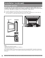 Preview for 14 page of Panasonic PT 56DLX76 Operating Instructions Manual