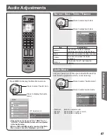 Preview for 47 page of Panasonic PT 56DLX76 Operating Instructions Manual