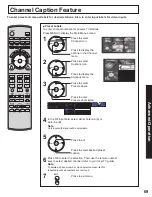 Предварительный просмотр 69 страницы Panasonic PT-60LCX64-B Operating Instructions Manual