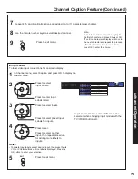 Предварительный просмотр 71 страницы Panasonic PT-60LCX64-B Operating Instructions Manual