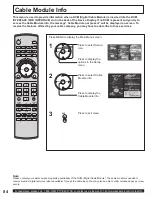 Предварительный просмотр 84 страницы Panasonic PT-60LCX64-B Operating Instructions Manual