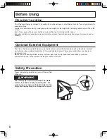 Preview for 6 page of Panasonic PT-60LCX64-K Operating Instructions Manual