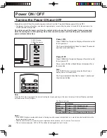 Preview for 26 page of Panasonic PT-60LCX64-K Operating Instructions Manual