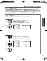 Preview for 35 page of Panasonic PT-60LCX64-K Operating Instructions Manual