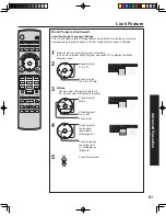 Preview for 61 page of Panasonic PT-60LCX64-K Operating Instructions Manual