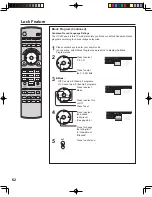 Preview for 62 page of Panasonic PT-60LCX64-K Operating Instructions Manual