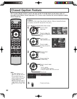 Preview for 66 page of Panasonic PT-60LCX64-K Operating Instructions Manual