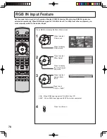 Preview for 78 page of Panasonic PT-60LCX64-K Operating Instructions Manual