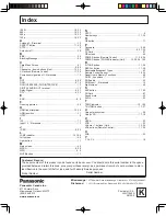 Preview for 112 page of Panasonic PT-60LCX64-K Operating Instructions Manual