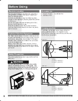 Preview for 6 page of Panasonic PT-61DLX75 Operating Instructions Manual