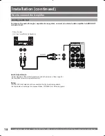 Preview for 18 page of Panasonic PT-61DLX75 Operating Instructions Manual