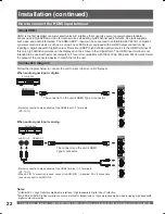 Preview for 22 page of Panasonic PT-61DLX75 Operating Instructions Manual