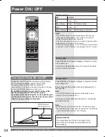 Preview for 24 page of Panasonic PT-61DLX75 Operating Instructions Manual