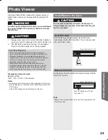 Preview for 49 page of Panasonic PT-61DLX75 Operating Instructions Manual