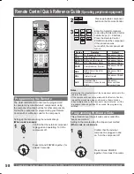 Preview for 58 page of Panasonic PT-61DLX75 Operating Instructions Manual