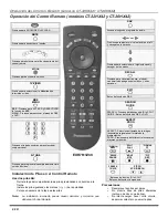 Preview for 76 page of Panasonic PT-61HX42 Operating Operating Instructions Manual