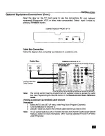 Предварительный просмотр 7 страницы Panasonic PT-61SX60 Operating Instructions Manual