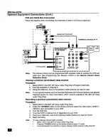 Предварительный просмотр 8 страницы Panasonic PT-61SX60 Operating Instructions Manual