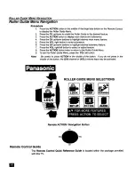 Предварительный просмотр 12 страницы Panasonic PT-61SX60 Operating Instructions Manual