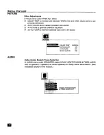 Предварительный просмотр 20 страницы Panasonic PT-61SX60 Operating Instructions Manual