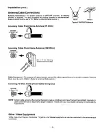 Preview for 7 page of Panasonic PT-61XF60 Operating Instructions Manual