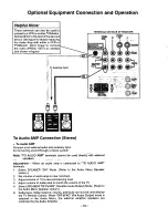 Preview for 12 page of Panasonic PT-61XF60 Operating Instructions Manual