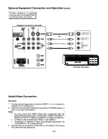 Preview for 13 page of Panasonic PT-61XF60 Operating Instructions Manual